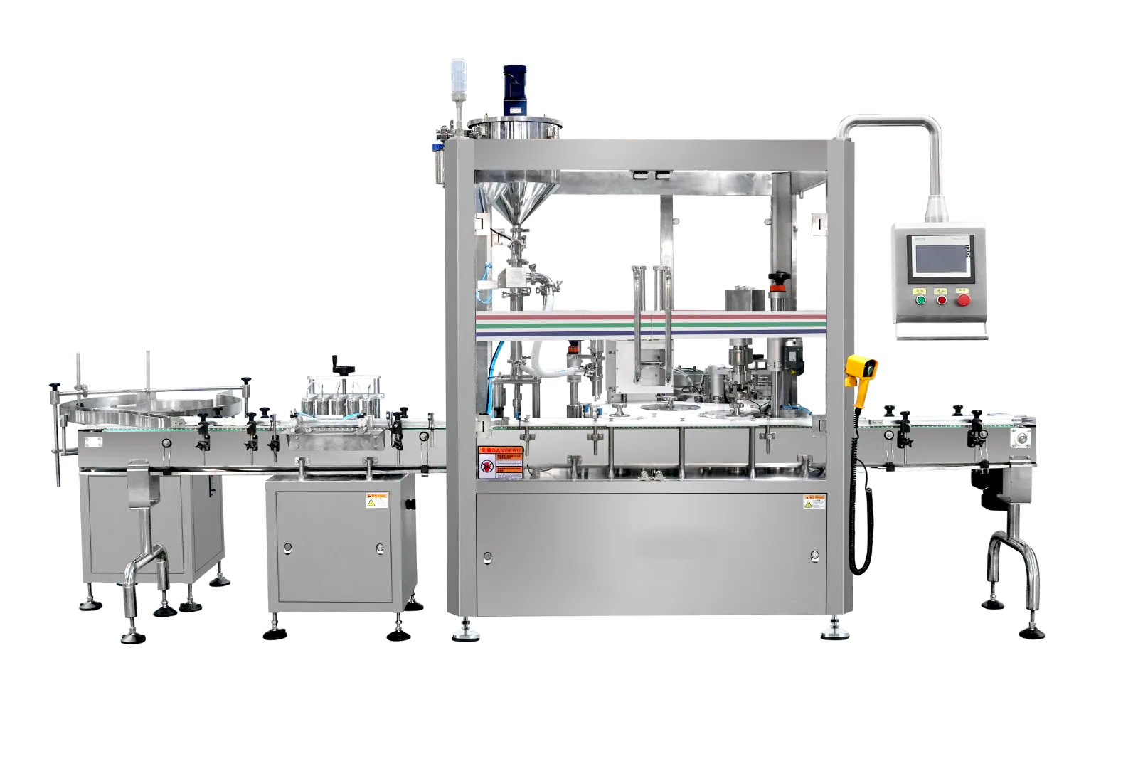 Bottle Filling Plugging and Capping Machine